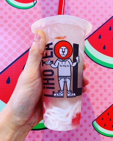 Lychee Rose Coconut Slush (荔枝玫瑰思乐冰)