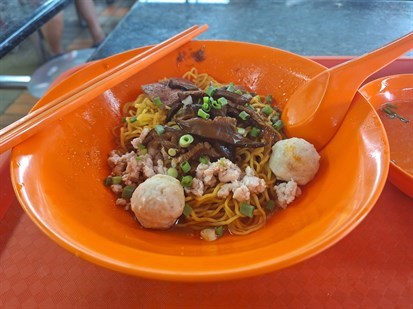 Nice and deliciously Nak Chor Mee in Jurong West area