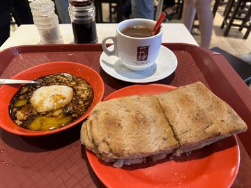 Kaya Butter Toast Set  (S$6.30)