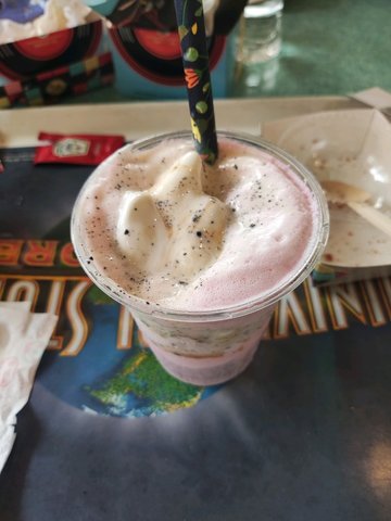 My Concoction with Creamy Strawberry, Grapes, and Oreo Drinks!!! 🍓🍇🫧🖤🍫🍪🍦🍨🥤