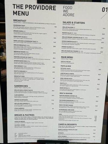 Food Menu