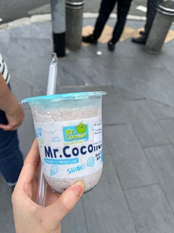 Coconut  Oreo  shake