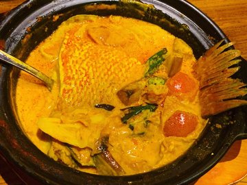 Claypot Fish Curry (瓦煲咖喱鱼尾)