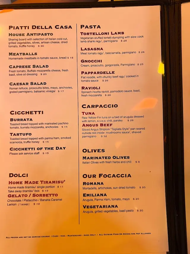 No 8 Eight Rodyk Street - Italian Pasta Restaurant in Mohammed Sultan ...