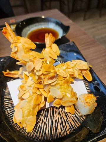 Ebi Almond Tempura 