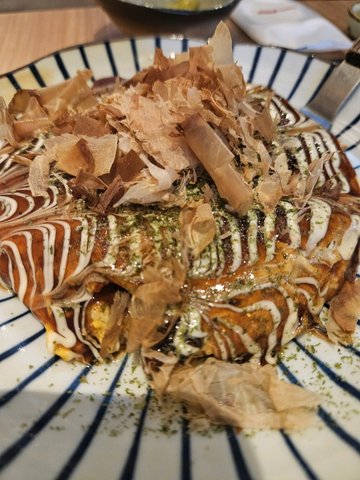 Seafood Okonomiyaki