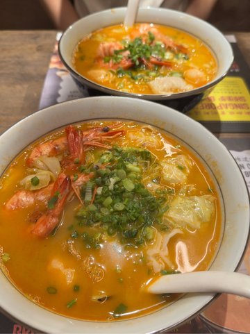 Signature  Trio Shrimp  Ramen