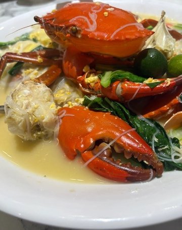 Crab bee hoon